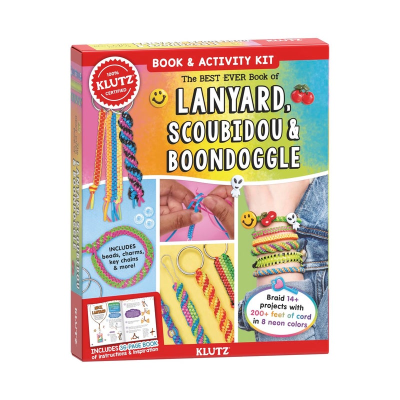 Klutz The Best Ever Book of Lanyard Scoubidou and Boondoggle - Image 3
