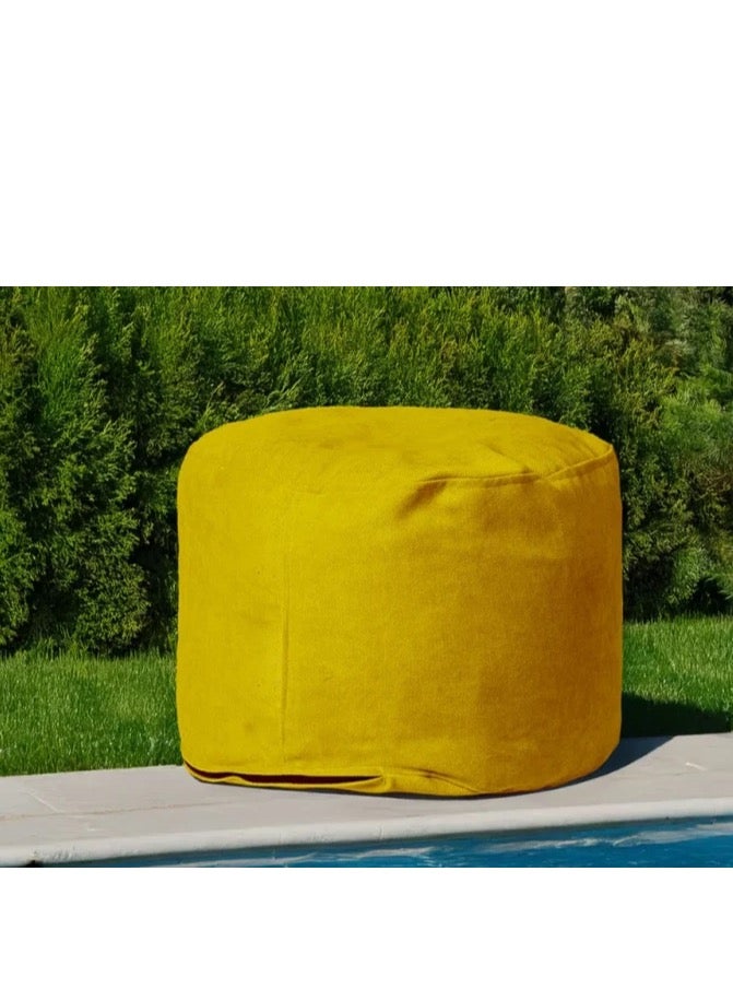 الهرمين بوف بين باج سادة سابيا باللون الأصفر