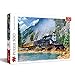 Trefl Red 500 Piece Jigsaw Puzzle Mountain Train 19x13 Print DIY Puzzle Creative Fun Classic Jigsaw for Adults and Children from 10 Years Old - Image 2
