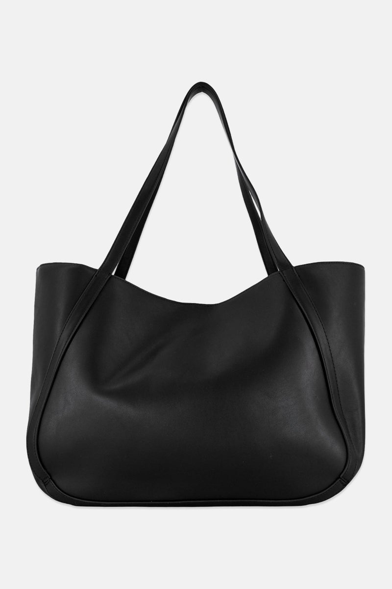 Cavalli Class Women Alessandra Brand Logo Tote Bag, Black  - Image 2