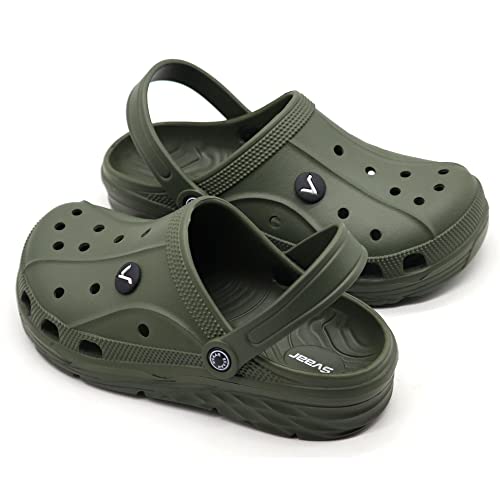 SVAAR Men's Olive Green Clogs - 10 UK - Image 4