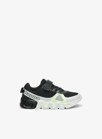 Kappa Boys' Colourblock Walking Shoes with Hook and Loop Closure