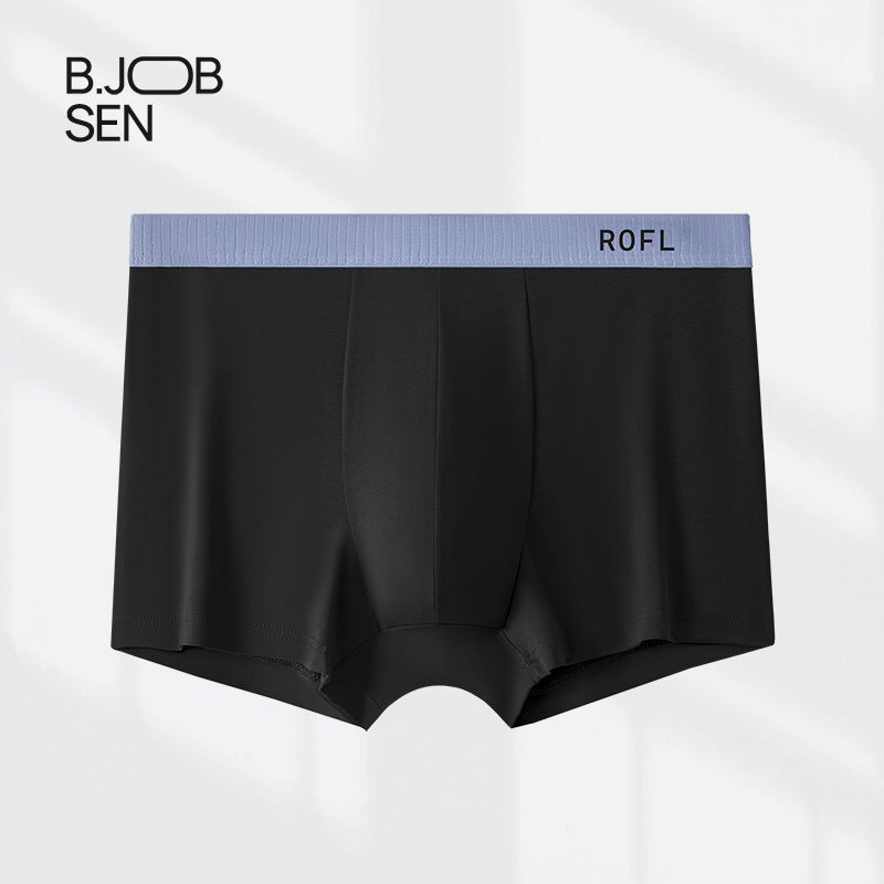 100-Pack Mens Cotton Underwear with Silk fog ash - Image 2