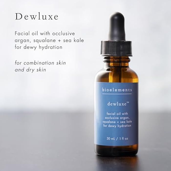Bioelements Dewluxe - 1 fl oz - Lightweight Face Oil - Hydrates Skin & Diminishes Fine Lines - For Combination & Dry Skin - Vegan, Gluten Free - Never Tested on Animals - Image 3