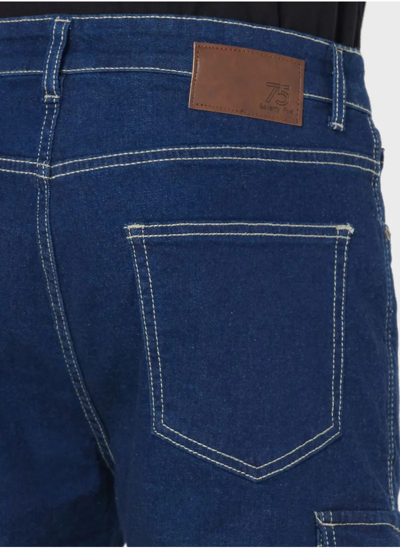 سفنتي فايف Mens Cargo Jeans