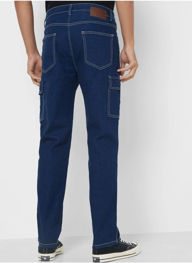 سفنتي فايف Mens Cargo Jeans