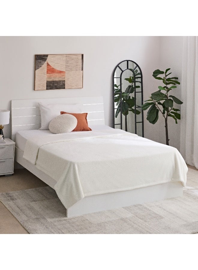 Home Box Logan Teddy Double Layer Queen Blanket 200 x 220 cm  - Image 2