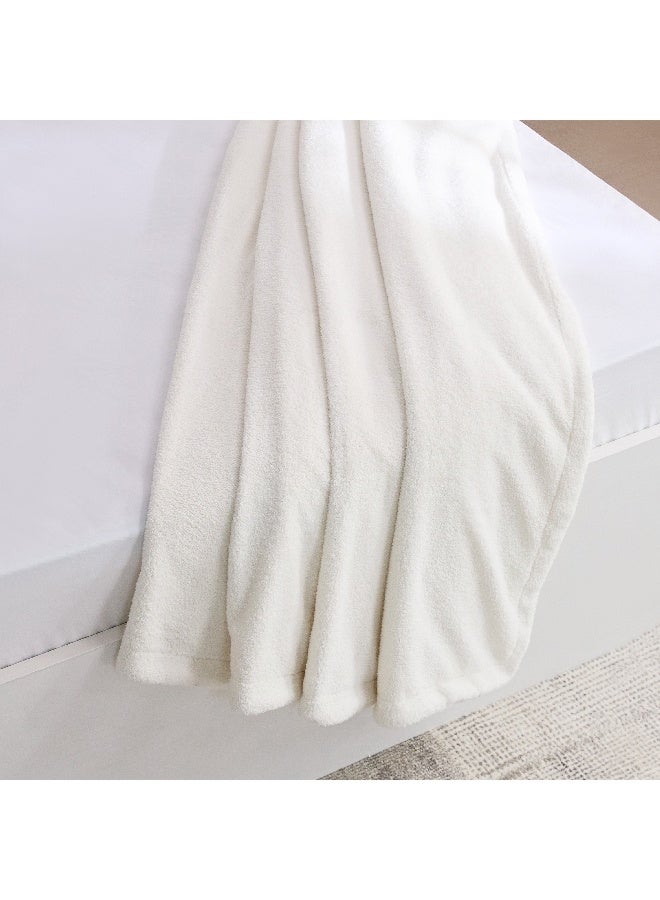 Home Box Logan Teddy Double Layer Queen Blanket 200 x 220 cm  - Image 1