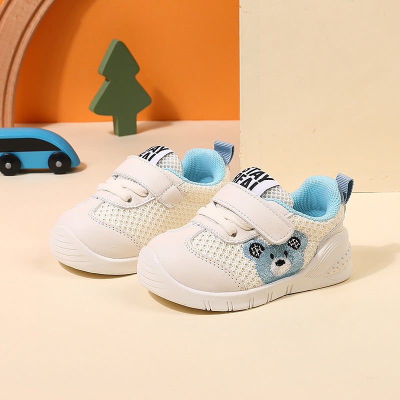 Baby Mesh Shoes Female Baby Soft Sole Toddler Shoes Male 0-1-2 Years Old Children Infant Mesh Breathable Shoes - Image 1