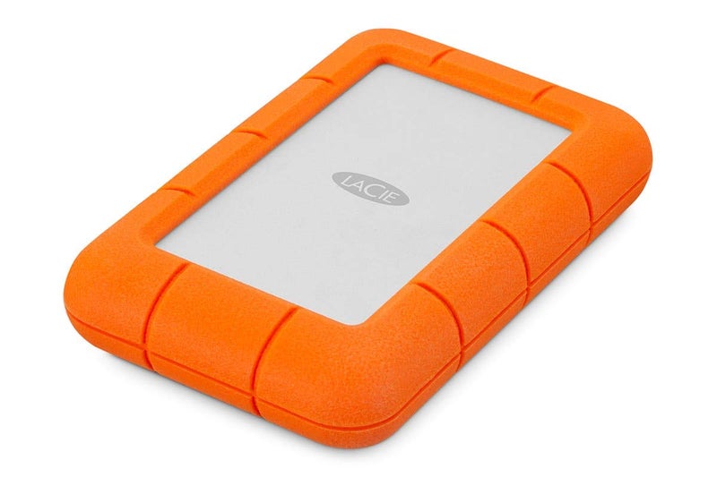 LaCie Rugged Mini 4TB External Hard Drive Portable HDD - USB 3.0 Compatible, Drop/Shock/Dust/Rain Resistant Shuttle Drive for Mac and PC - Image 1