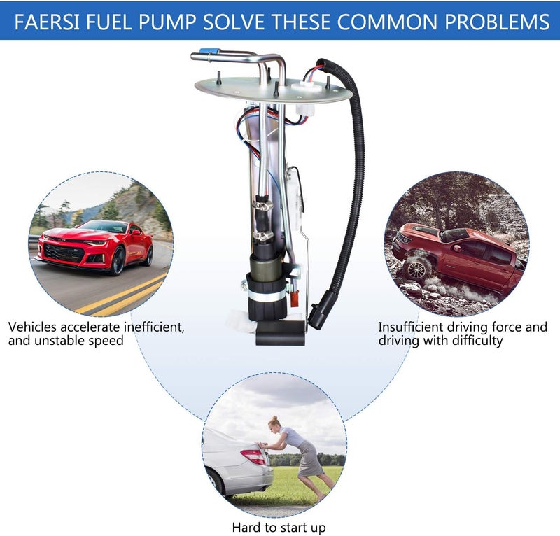FAERSI Electric Fuel Pump Assembly for 1999-2003 Ford F-150/F-250 & 2004 F-150 Heritage V8 4.6L 5.4L 4.2L - Image 4