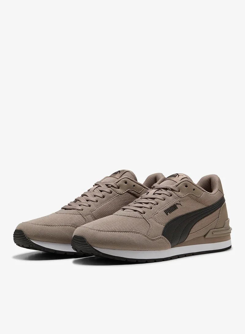 Puma Mouse Gray-PUMA Black-PUMA White St Runner V4 Mesh for Men | Best Price UAE