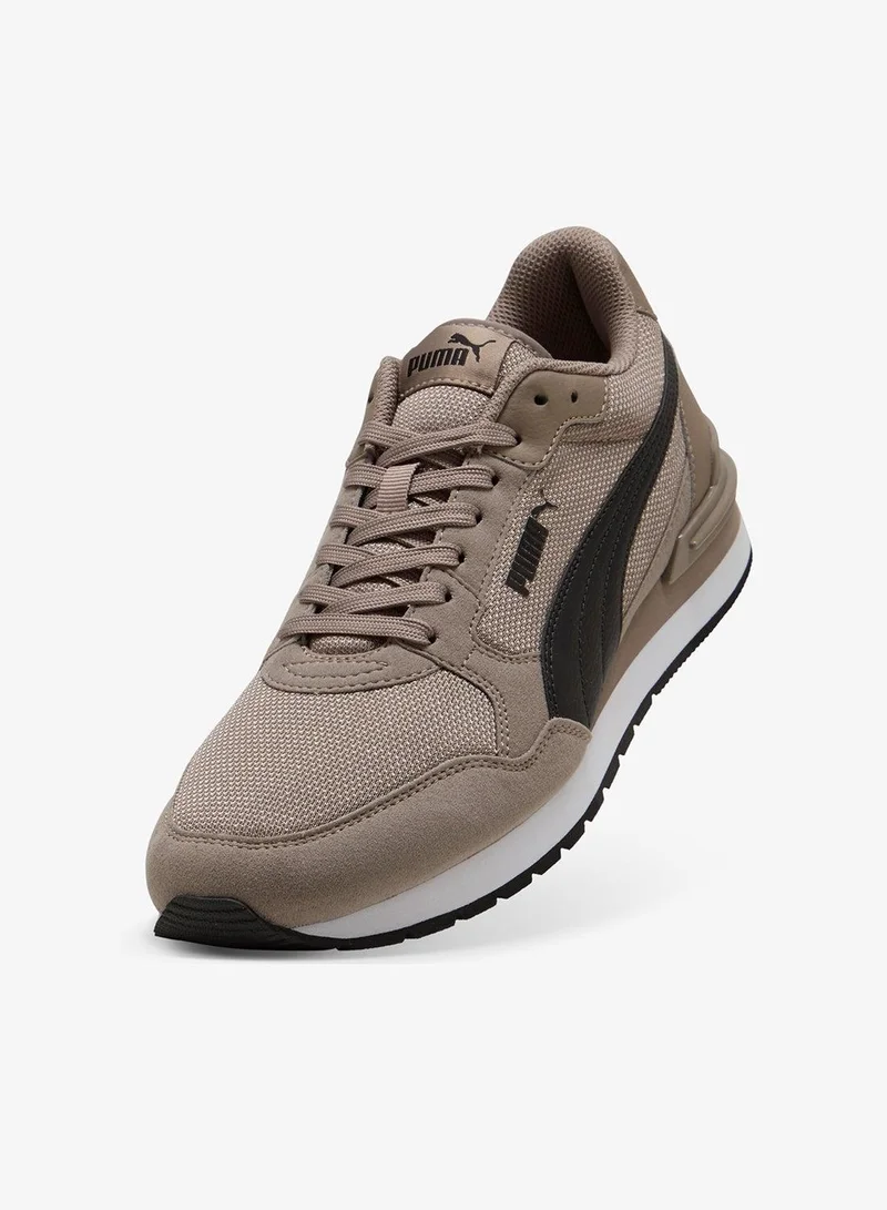 Puma Mouse Gray-PUMA Black-PUMA White St Runner V4 Mesh for Men | Best Price UAE