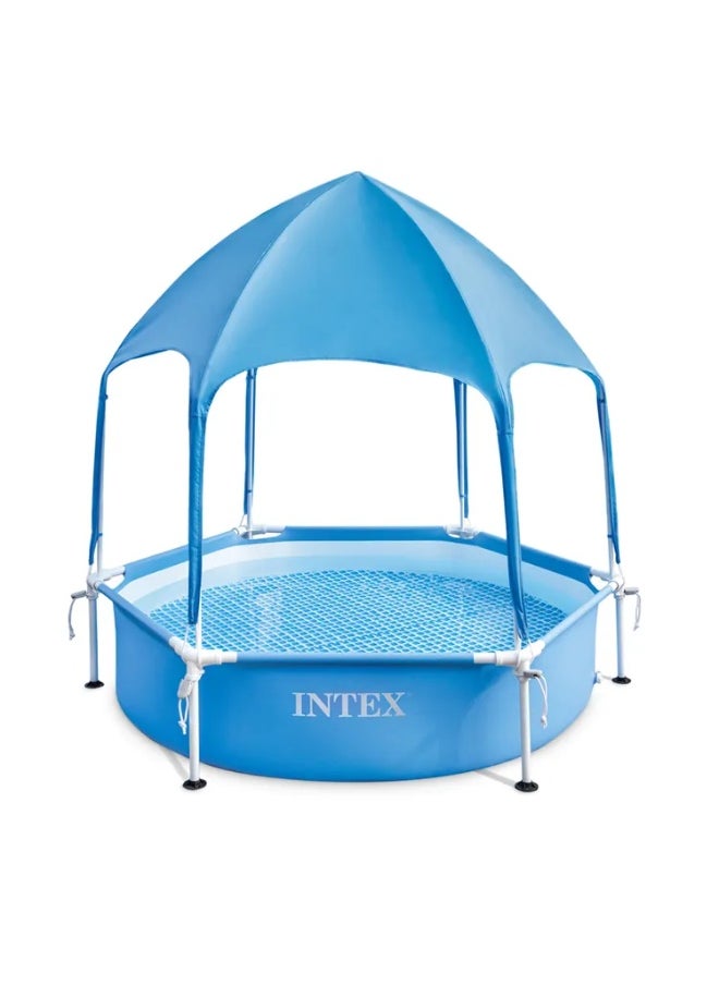 INTEX Canopy Metal Frame Pool 28209  - Image 1