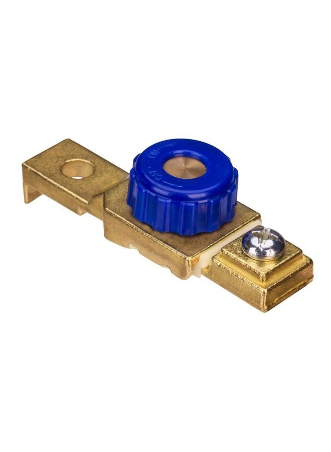 Jtron DC12V 80A Motorcycle Top Post Battery Switch, Cut Off Kill Terminal Anti-Leakage Disconnect Switch Battery for Car Boat Rv Truck ATV UTV SUV (Blue) - Image 1