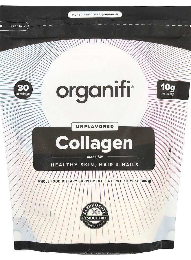 Organifi Collagen Unflavored  10.79 oz (306 g) - Image 1