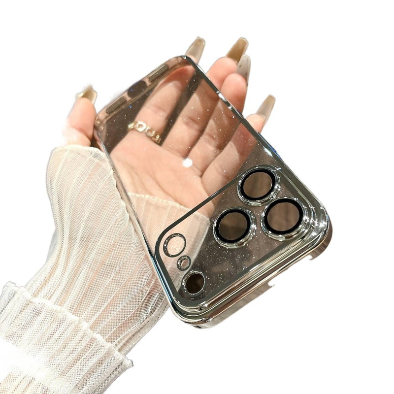 Protective Case | Drop Protection | Silver PC | Shockproof Cover for iPhone 12 - Image 1