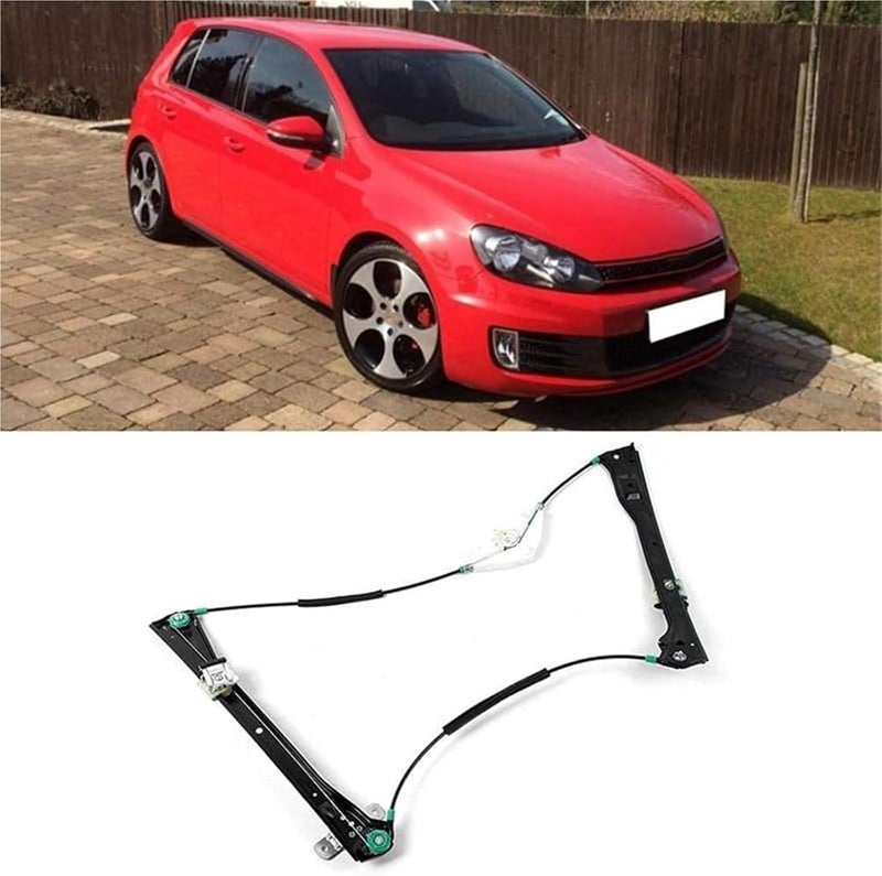 Wivplex Front Right Driver Window Regulator for VW Golf and Jetta - Image 5