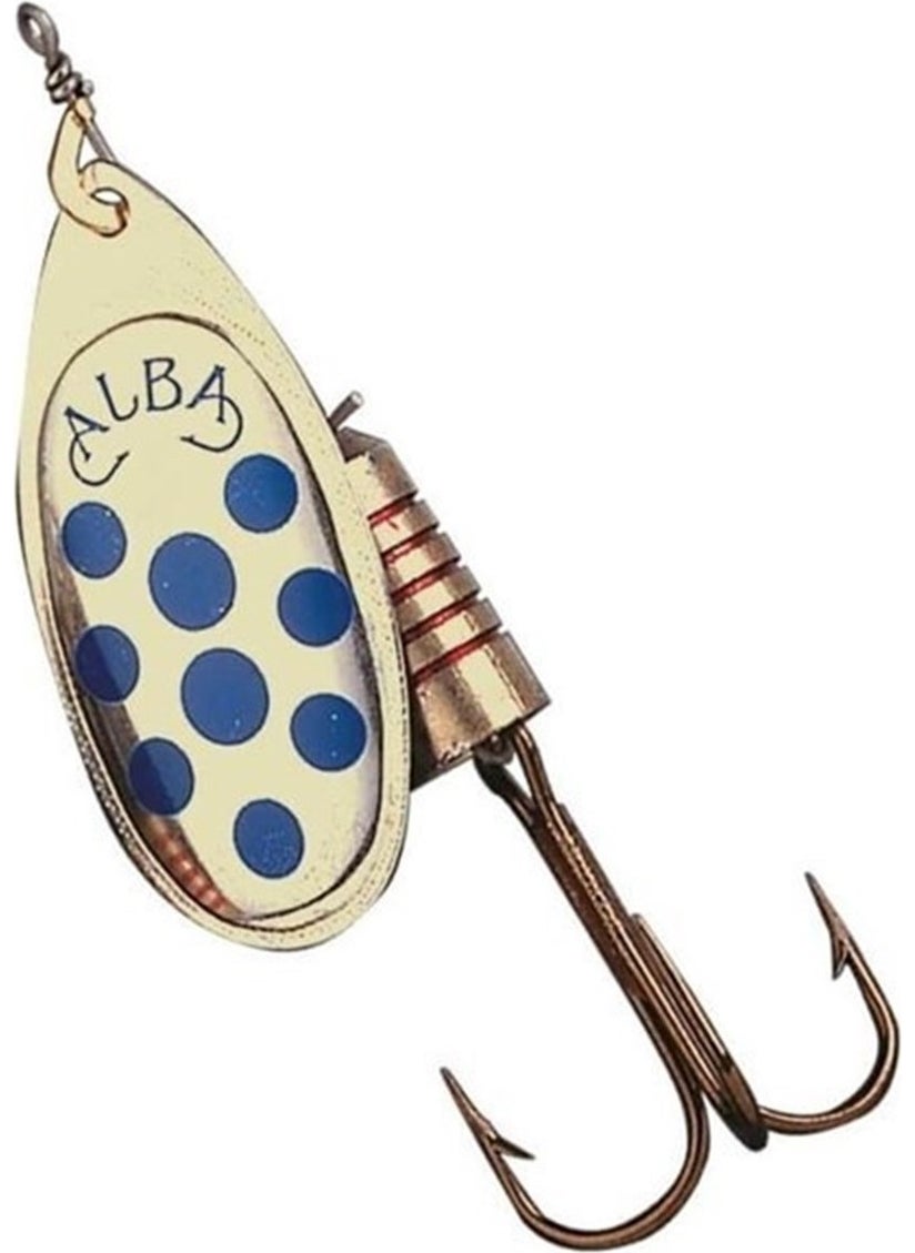 AlbaStar - 202 Rems Swivel Fishing Spoon Yellow 9 gr ( No: 4 ) - Image 1