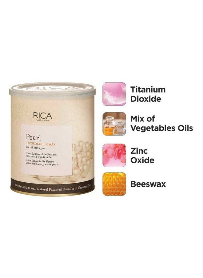 Rica Rica Women's Pearl Liposoluble Wax for All Skin Types (800 mle, 28. 2Fl. Oz)  - Image 3