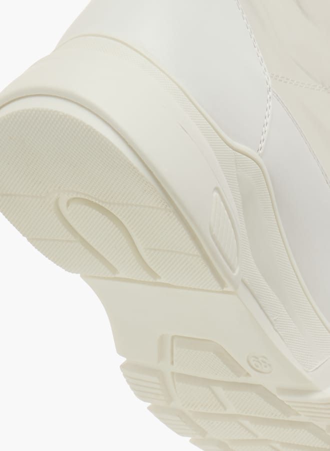 Celeste Women's Textured High Shaft Boots with Zip Closure  - Image 5