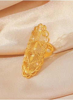 GOLDMAX 21k Gold Plated Ring For Women One Size  - Image 2