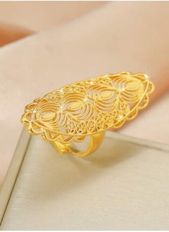 GOLDMAX 21k Gold Plated Ring For Women One Size  - Image 1