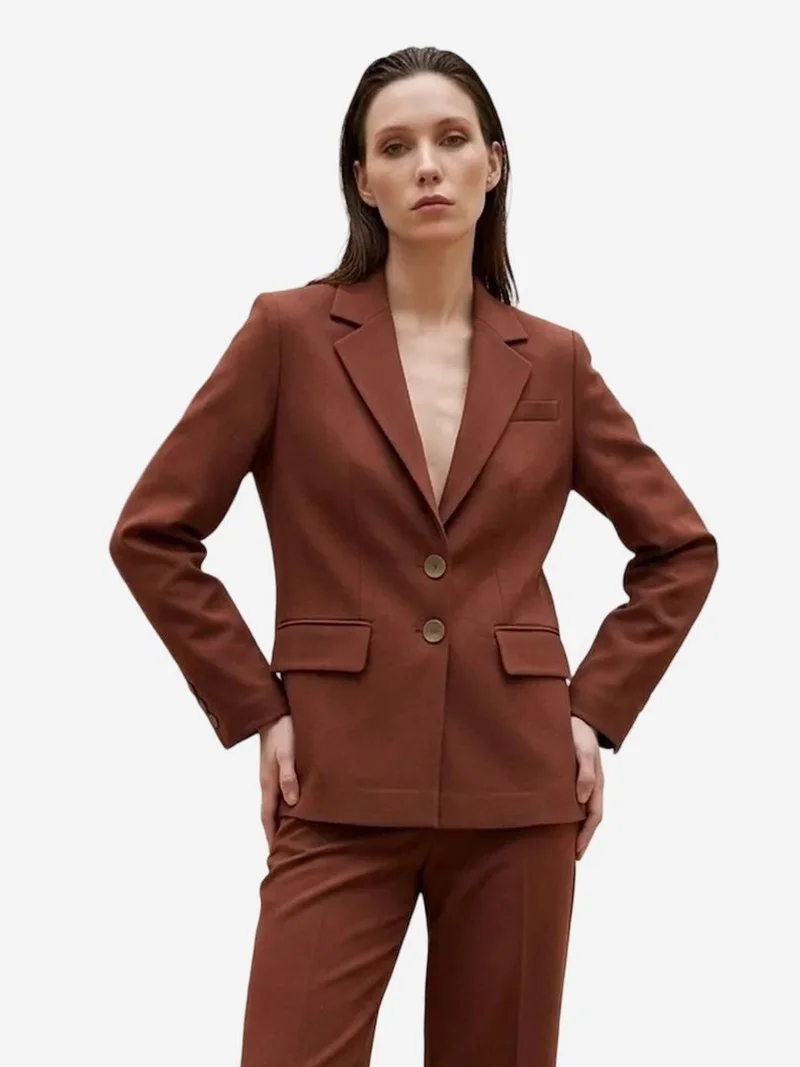 MY FASHION MY FASHION Women's regular-fit blazer jacket
