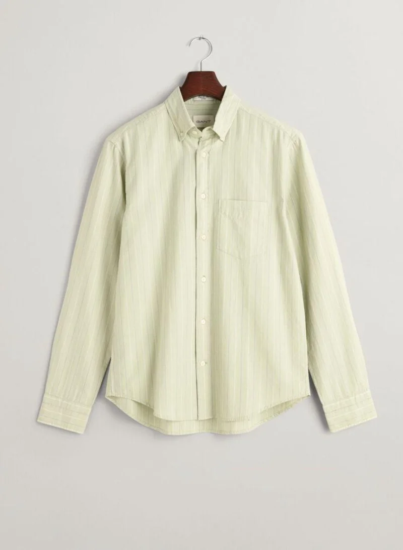 GANT Gant Regular Fit Striped Archive Oxford Shirt