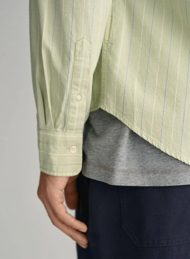 GANT Gant Regular Fit Striped Archive Oxford Shirt