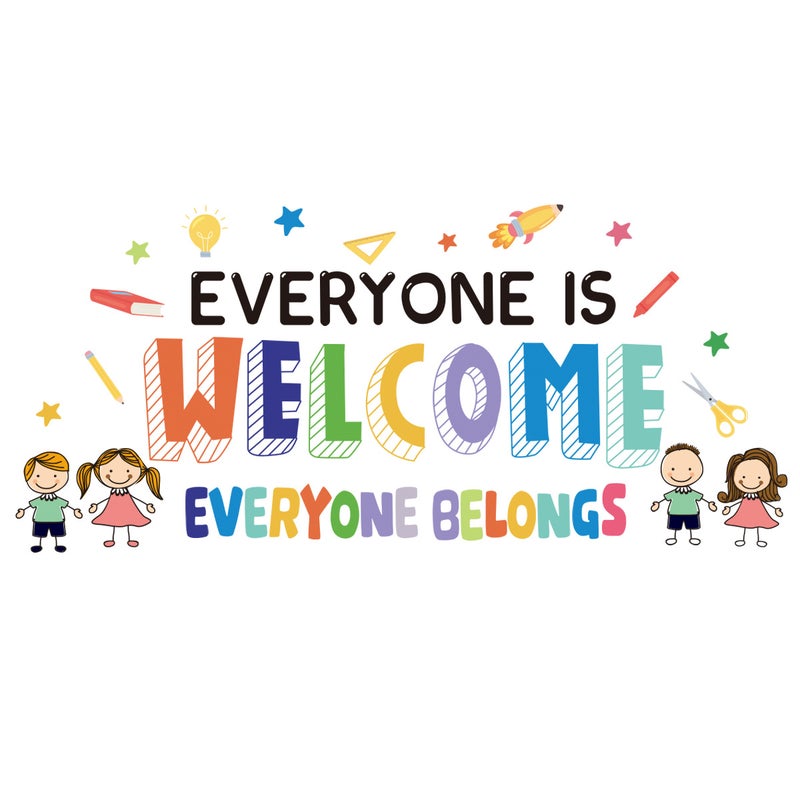 Colorful English Inspirational Wall Stickers for Kids Room - Image 5