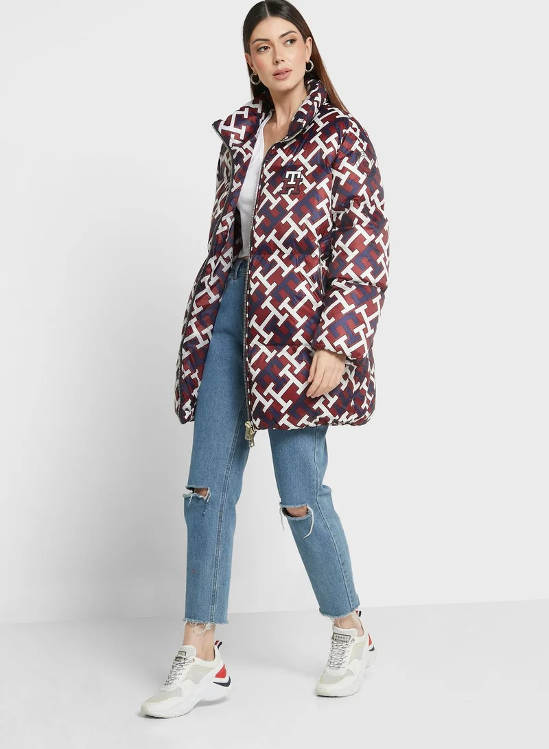 TOMMY HILFIGER Printed Puffer Jacket