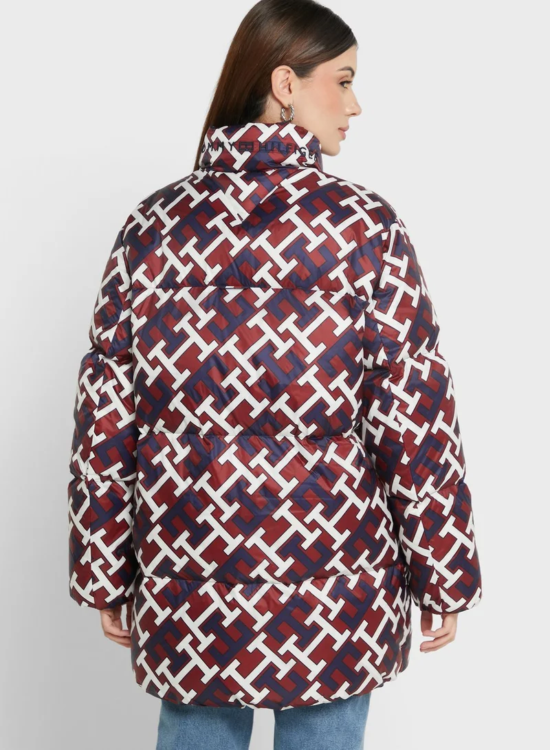 TOMMY HILFIGER Printed Puffer Jacket