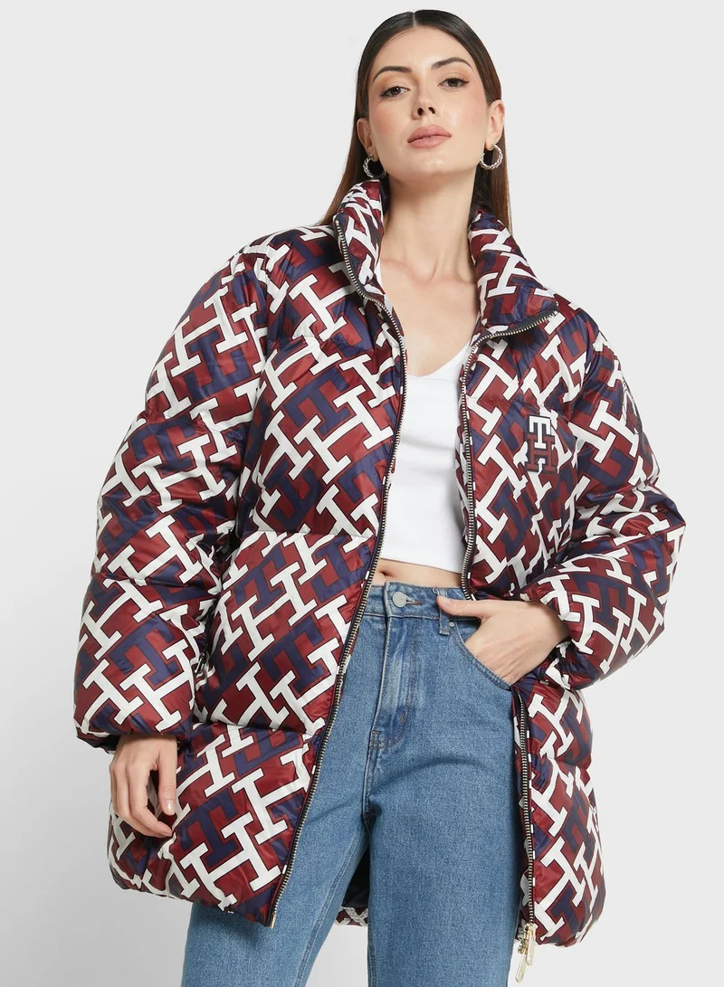 TOMMY HILFIGER Printed Puffer Jacket