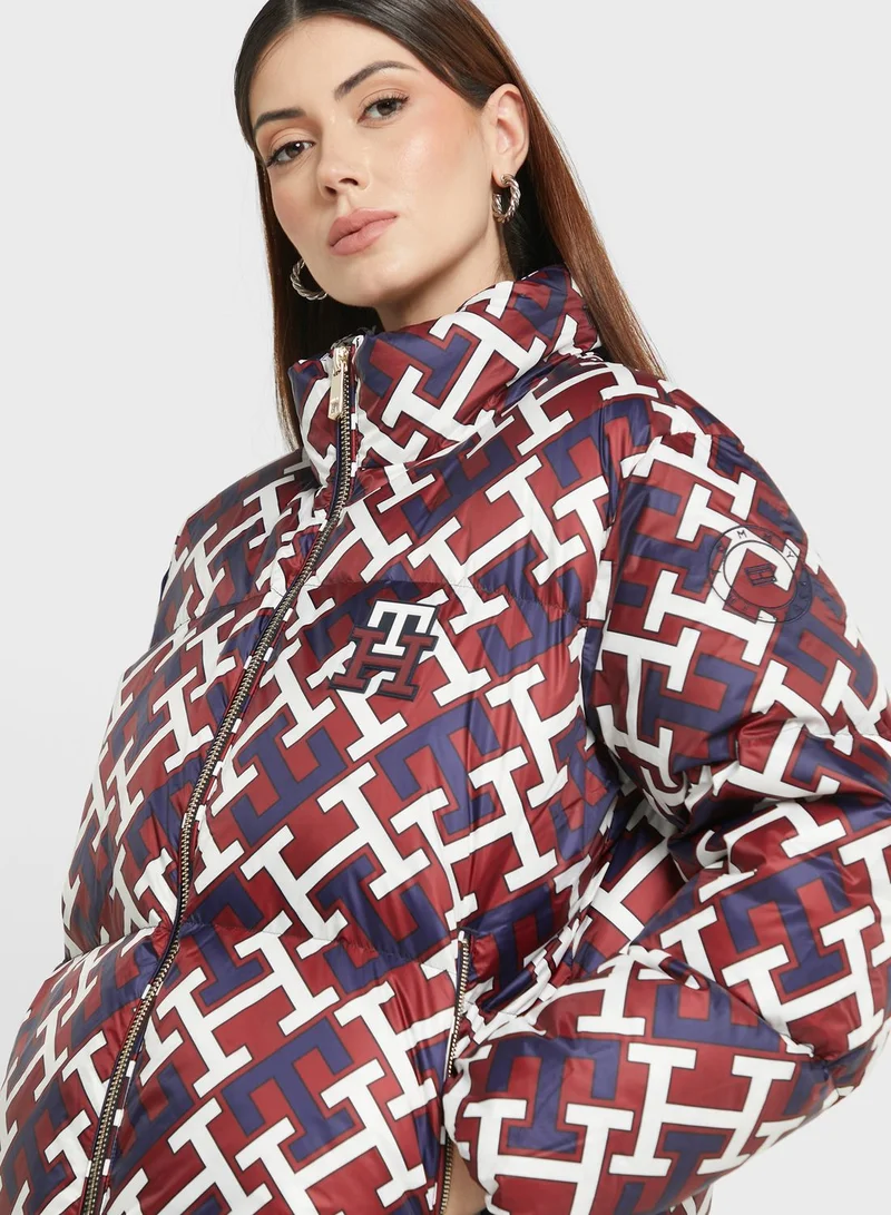 TOMMY HILFIGER Printed Puffer Jacket