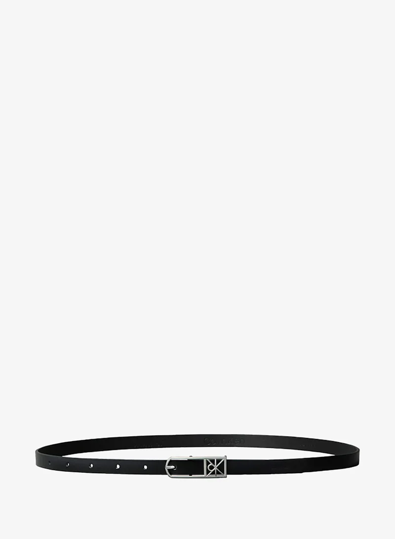 CALVIN KLEIN Logo Hole Allocated Belt