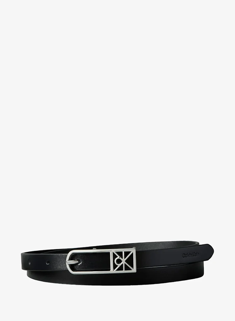 CALVIN KLEIN Logo Hole Allocated Belt