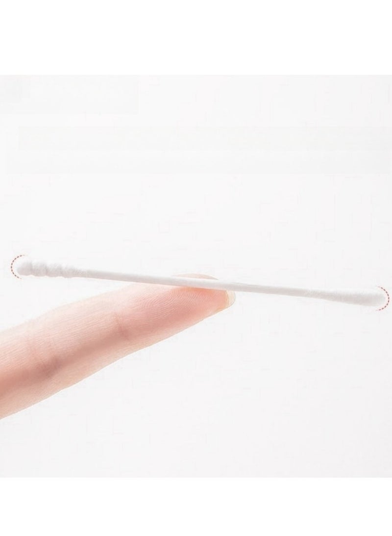 TEN-M JOURNEY Premium Quality Disposable Cotton Swabs Double Tipped Cotton Swab Spiral Head Multipurpose Safe Cleaning Sterile Sticks - Image 3