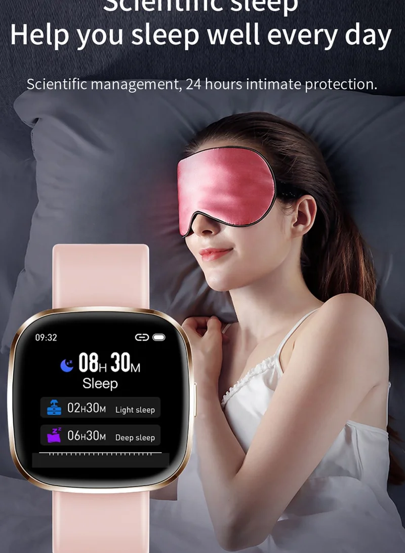 Ginger Smart Watch With Multiple Health And Fitness Features