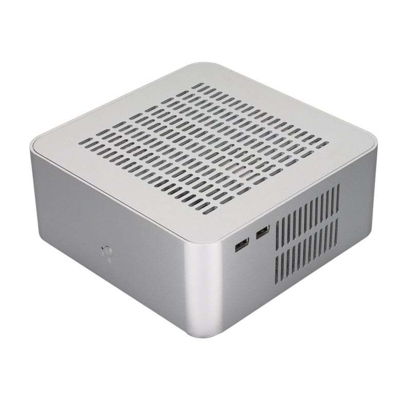 Mini ITX Case: Aluminum Alloy Shell - Good Heat Dissipation, Exquisite Compact Design for Home Video Computer, Hotel Computer, Self Service Terminal - Image 5