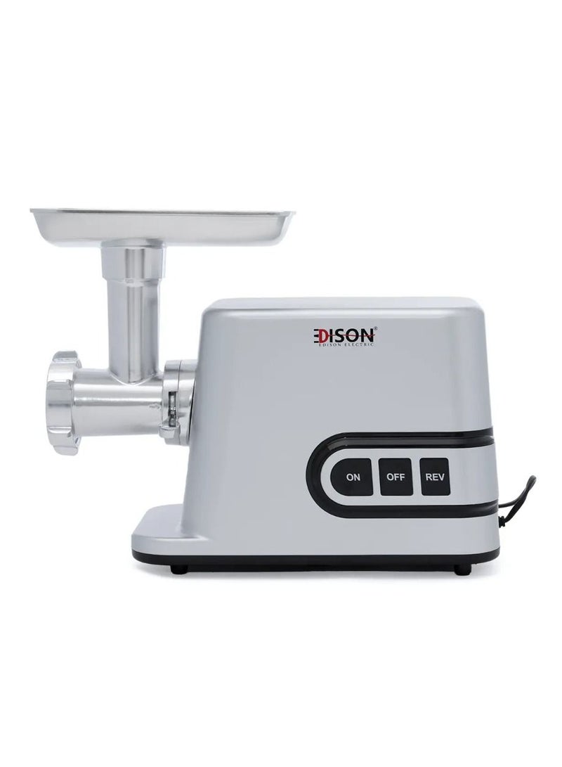 EDISON Edison Meat Grinder Gray Steel 2 Kg 1200-3000 W - Image 2
