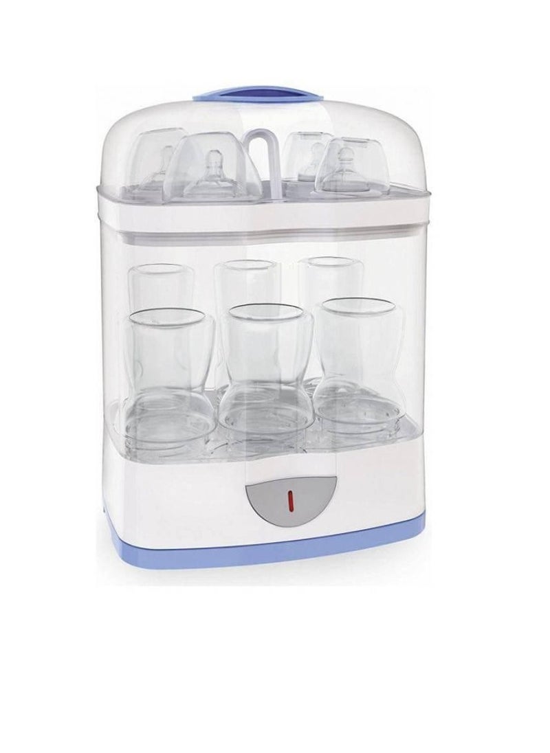 Generic - 3-in-1 sterilizer with full and compact size options compatible with all microwaves fitting various bottles teats and pumps A baby essential that kills 99% of germs offers 24-hour protection fast 5-minute sterilization and features an auto shut-off function for added convenience. - Image 1
