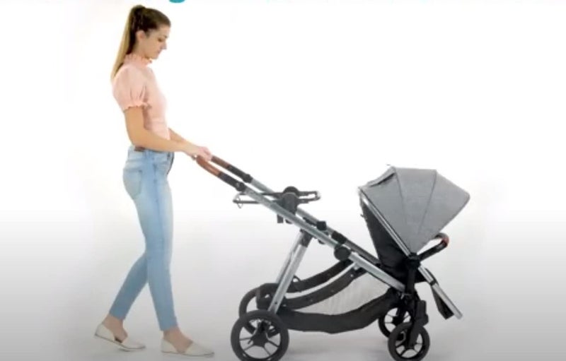 Contours Infant Car Seat Adapter Accessory, Exclusive Compatibility with Element Baby Stroller, Fits Select Cybex, Maxi-COSI and Nuna Models, Check Compatibility Prior to Purchase, Black - Image 4