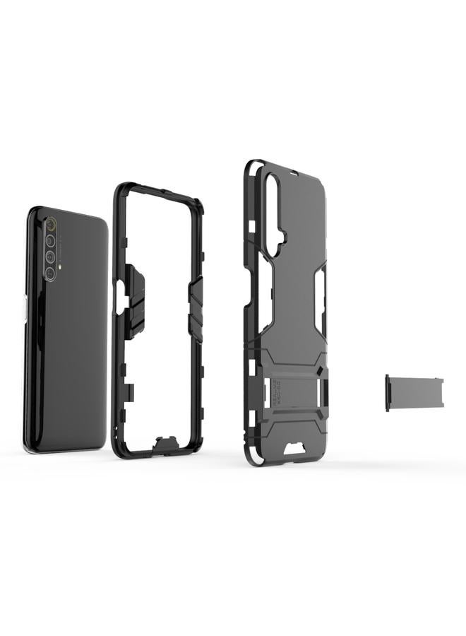 S-TOP Case For OPPO Realme X50 5G PC + TPU Shockproof Protective Case with Holder - Image 5