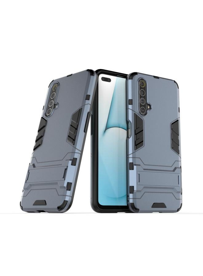 S-TOP Case For OPPO Realme X50 5G PC + TPU Shockproof Protective Case with Holder - Image 1