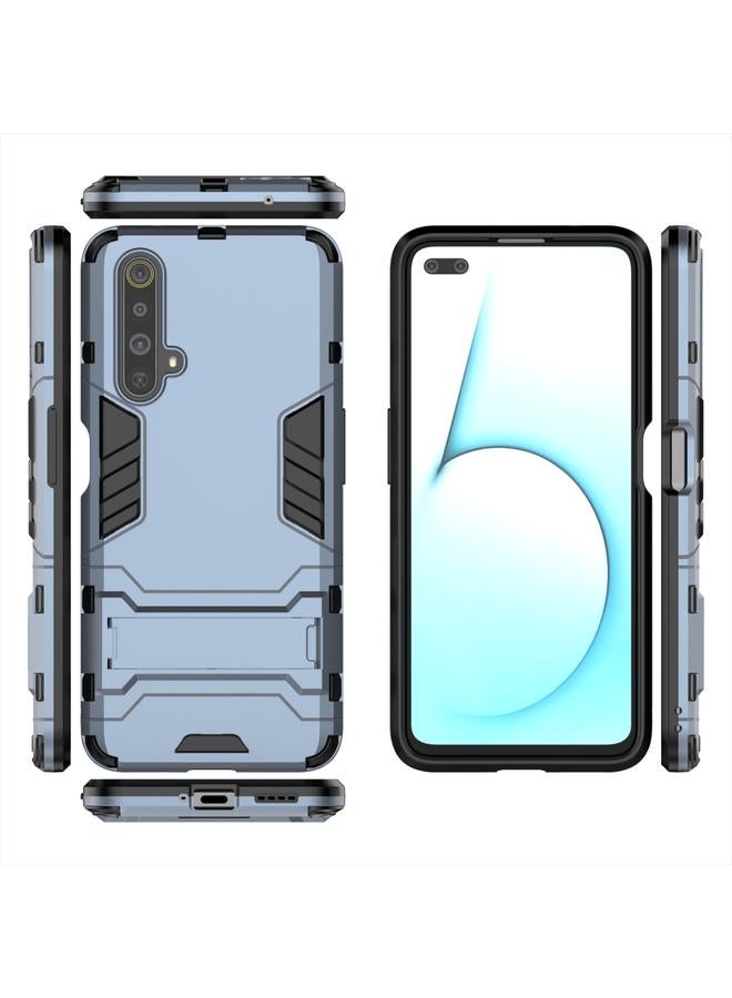 S-TOP Case For OPPO Realme X50 5G PC + TPU Shockproof Protective Case with Holder - Image 3