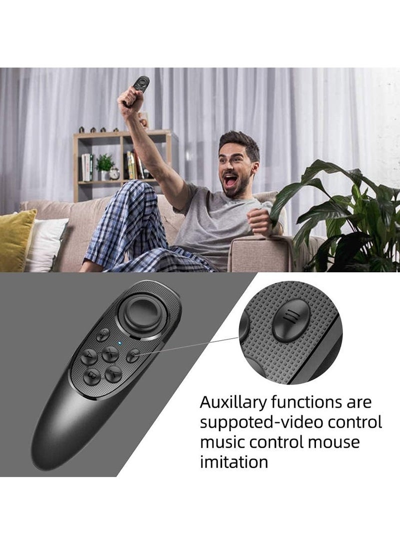 VR Remote Controller, Wireless Bluetooth 3D VR Headset Controller Multi-Function Gamepad, Support Virtual Reality Glasses for PC Systems, iOS or Android Smartphones - Image 3