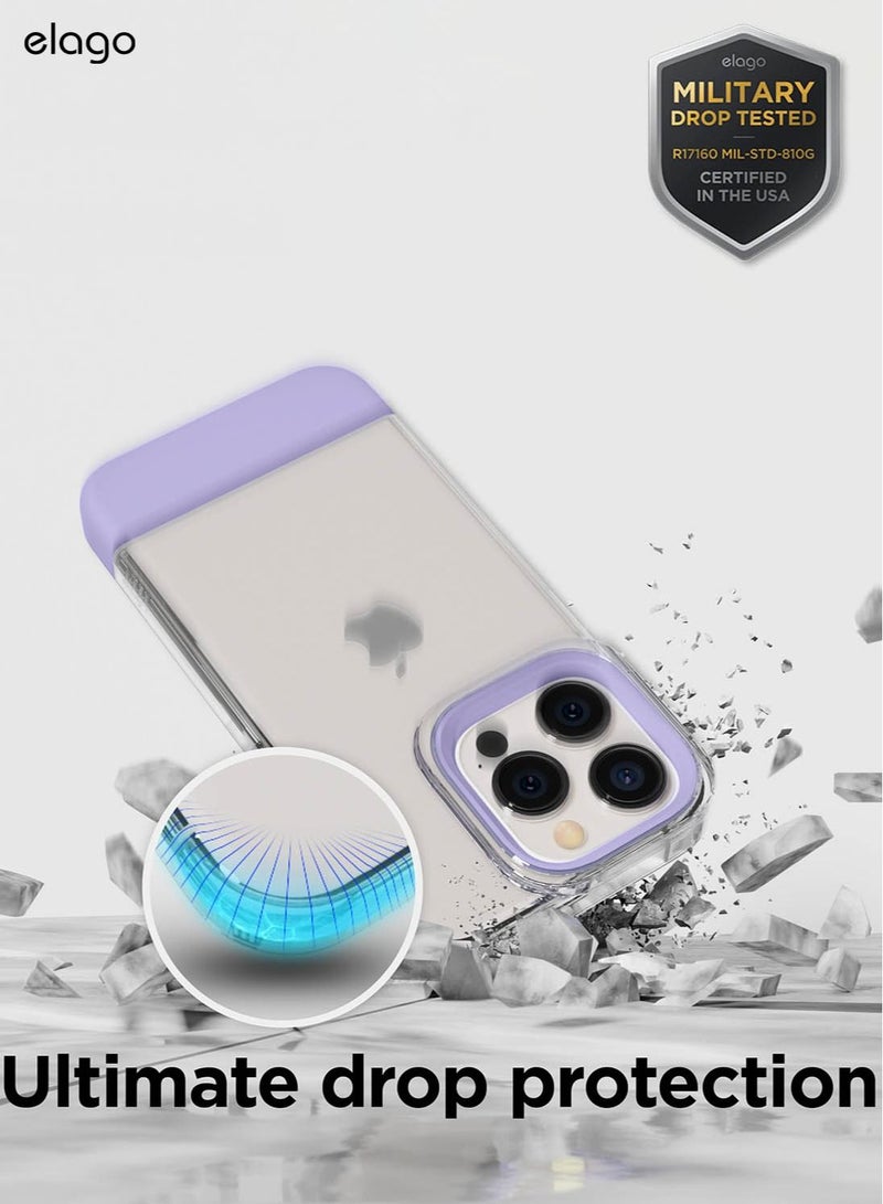 Elago Glide for iPhone 14 Pro Case Cover - Purple - Image 3