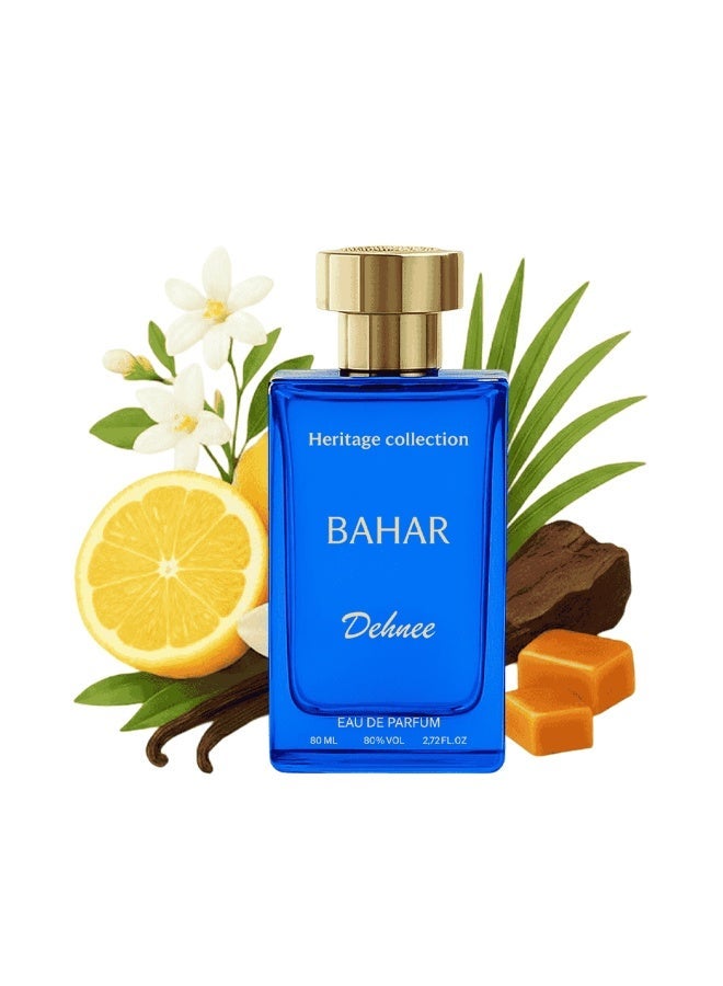 Dehnee Bahar Unisex Perfume for Men and Women 80ml EDP - Image 1