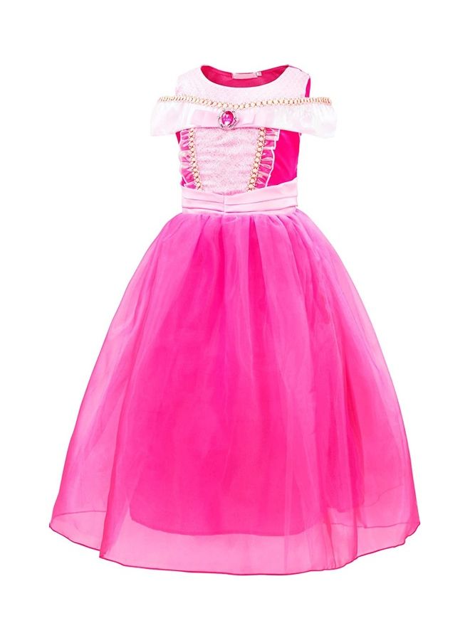 نيبمينينت Princess Party Costume Dress Set 120cm - Image 2